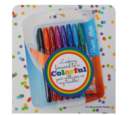 Pack of pens with printable.