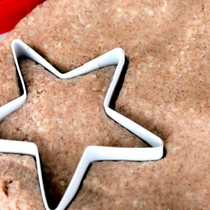 Cookie Cutter in playdough.