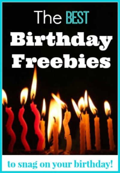 Check out all of these places that will give you birthday freebies on your special day. Everyone loves free stuff. Get freebies on your birthday! Check out all of these places that will give you birthday freebies on your special day. Everyone loves free stuff. Get freebies on your birthday!