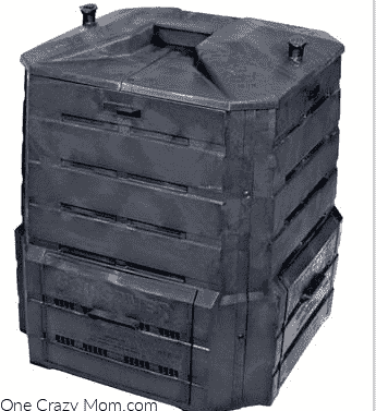 Compost bin ready to use.