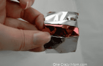 Wrapping the tube.