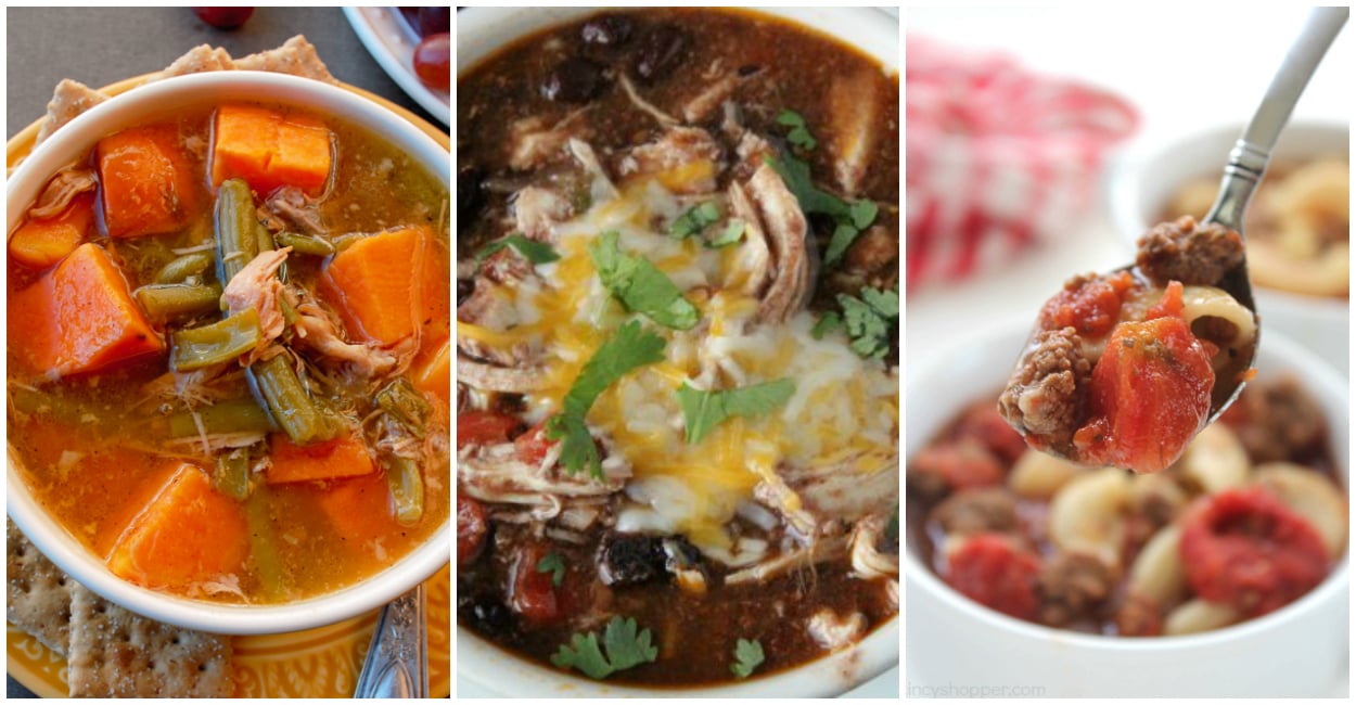 Find 30+ quick and easy crock pot soup recipes for busy moms. These delicious crock pot soup recipes will be perfect for busy weeknights. Find 30+ quick and easy crock pot soup recipes for busy moms. These delicious crock pot soup recipes will be perfect for busy weeknights.