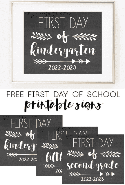 Chalkboard printables.