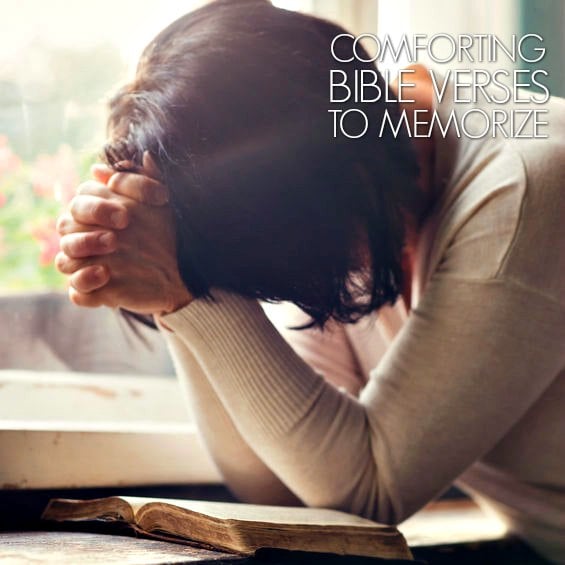 Find comforting Bible verses here. Life can be difficult and sometimes we can use some encouragement. 10 comforting verses every mom should memorize. Find comforting Bible verses here. Life can be difficult and sometimes we can use some encouragement. 10 comforting verses every mom should memorize.