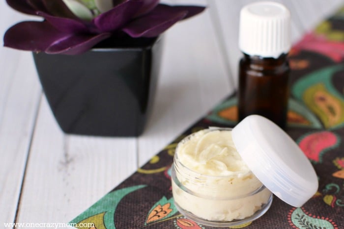 Find out how to make homemade hand cream. This easy homemade hand cream is perfect for dry skin. You only need a small amount of Homemade hand cream for dry hands to work. Try DIY hand cream today. Container of hand cream.