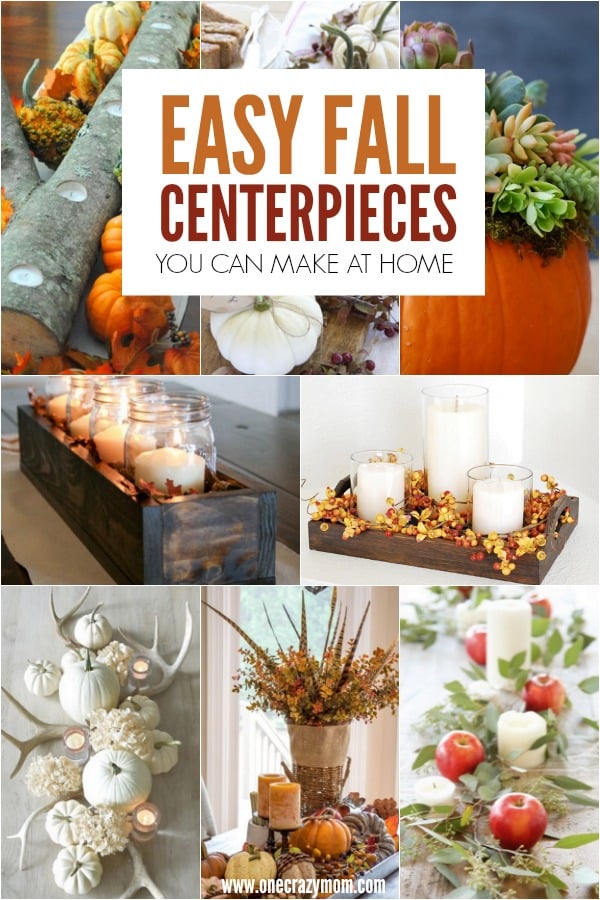 Find the best DIY Fall Centerpiece Ideas for your home. Easy Fall centerpiece ideas to make your home festive and ready for Fall without breaking the bank. Find the best DIY Fall Centerpiece Ideas for your home. Easy Fall centerpiece ideas to make your home festive and ready for Fall without breaking the bank.