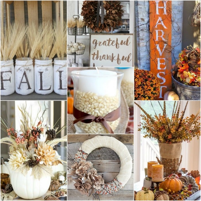 Fall is here and it's time to decorate. Check out these DIY Fall Decor Ideas. 25 DIY fall decorating ideas that will make your home cozy for Fall! Fall is here and it's time to decorate. Check out these DIY Fall Decor Ideas. 25 DIY fall decorating ideas that will make your home cozy for Fall!