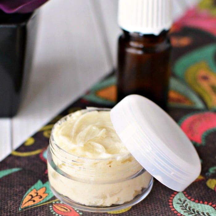 Hand Cream in a jar.