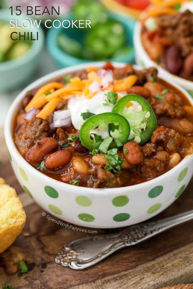 When cooler weather approaches, it's time to start to think about easy slow cooker chili recipes. We have over 20 of the best slow cooker chili recipes. When cooler weather approaches, it's time to start to think about easy slow cooker chili recipes. We have over 20 of the best slow cooker chili recipes.