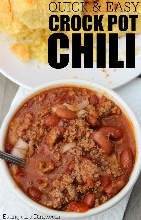 When cooler weather approaches, it's time to start to think about easy slow cooker chili recipes. We have over 20 of the best slow cooker chili recipes. When cooler weather approaches, it's time to start to think about easy slow cooker chili recipes. We have over 20 of the best slow cooker chili recipes.