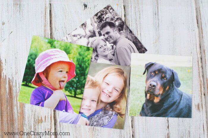 Photos cut to size.