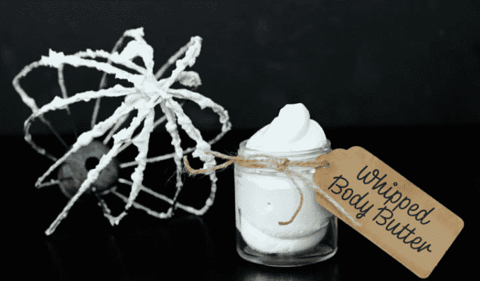 Body Butter with a tag.