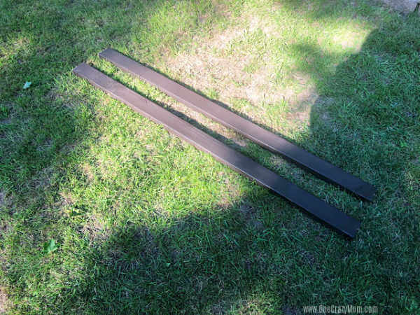 Boards marked and placed together.