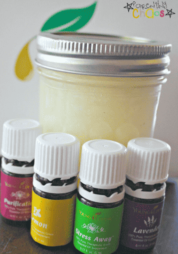 Bedtime lotion in a mason jar.