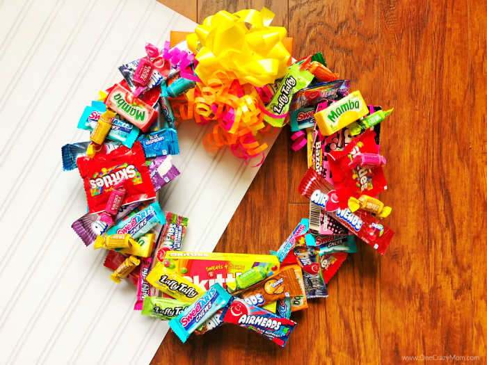 Learn how to make a candy wreath that everyone will love. This easy candy wreath is so fun and a great gift for any occasion. Try this fun and frugal idea. Learn how to make a candy wreath that everyone will love. This easy candy wreath is so fun and a great gift for any occasion. Try this fun and frugal idea.
