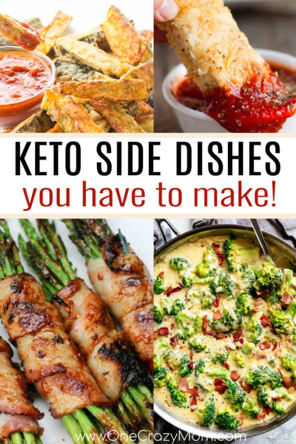 If you are doing Keto, you will love these tasty Keto Side Dishes. We have tons of recipes for easy keto side dishes that the entire family will enjoy.