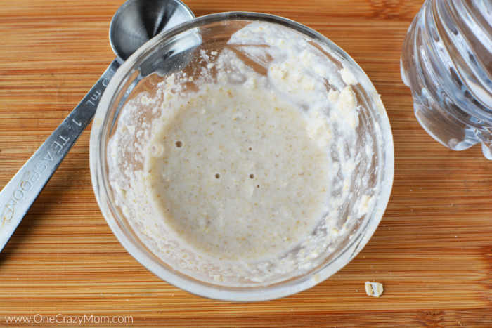 Bowl combined with ingredients.