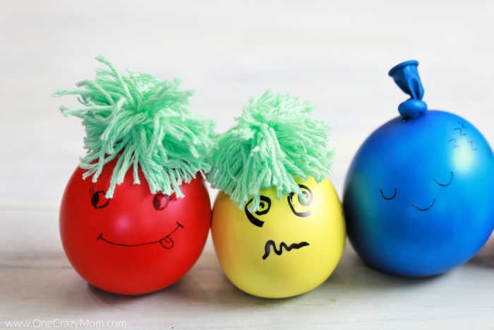 You will love how easy it is to make this DIY Stress Ball. Learn how to make a stress ball that helps to reduce stress and is fun to make. They are so cute! Stress balls grouped together.
