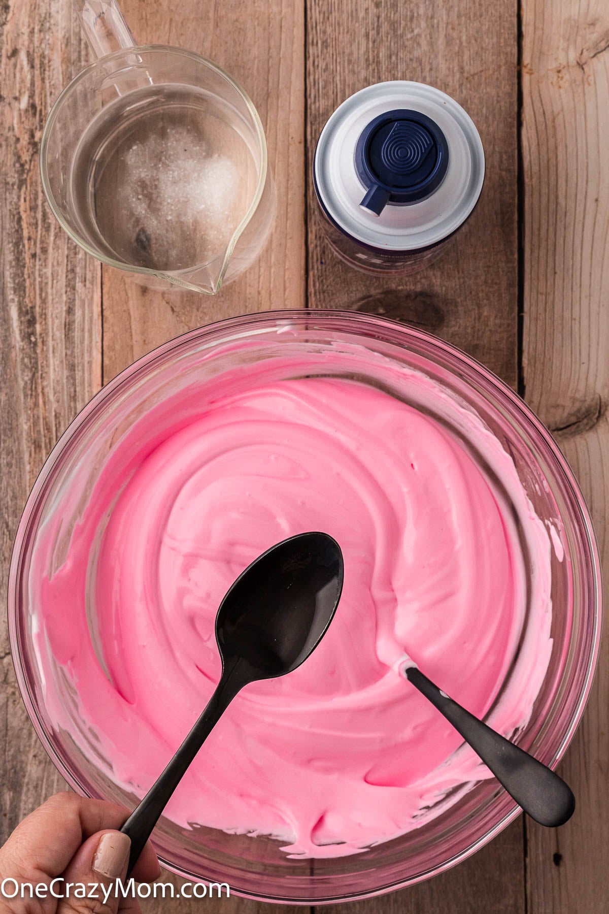Activator added by the spoonful.