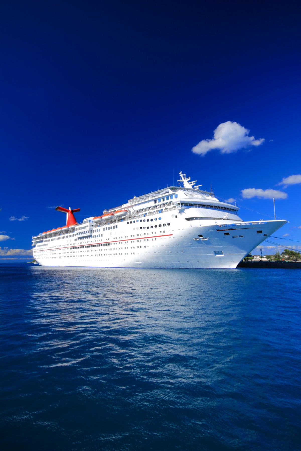 Cruise Ship at port.