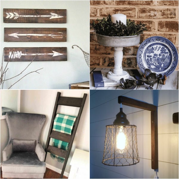 35 easy diy Farmhouse decor ideas that are gorgeous and sure to look great in your home. These gorgeous farmhouse decorating ideas are budget friendly and easy to create. The best farmhouse decor ideas anyone can make. #onecrazymom #diyfarmhousedecor #farmhouse