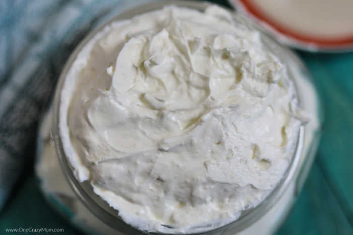 Body butter in a jar.