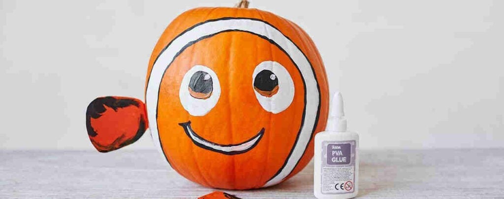 Nemo fish pumpkin.