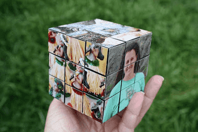 Rubiks Cube with photos.