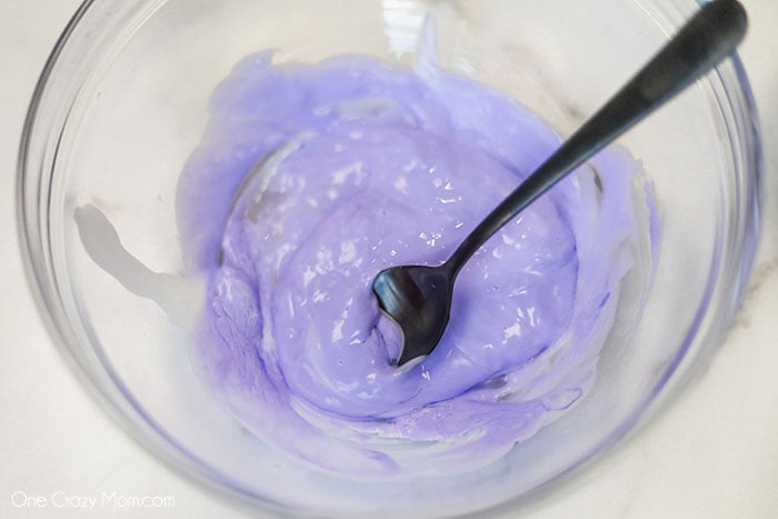 Mixture stirred together.