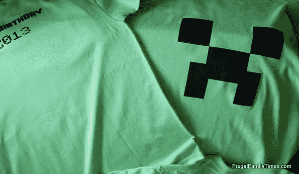 Creeper shirt for party.