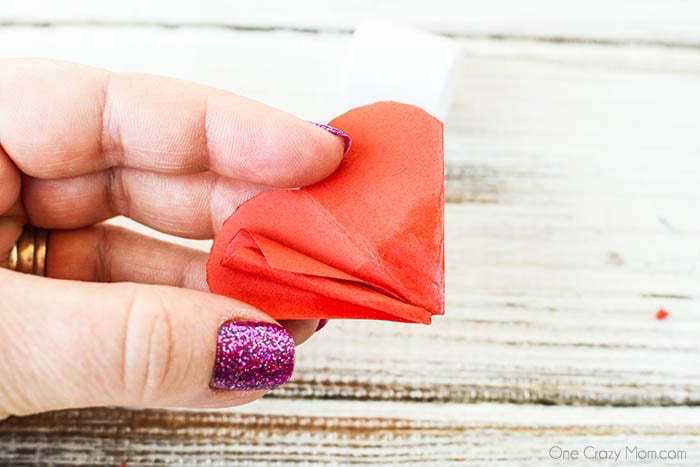 Flowers rolled together.