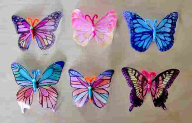 Butterflies for window.