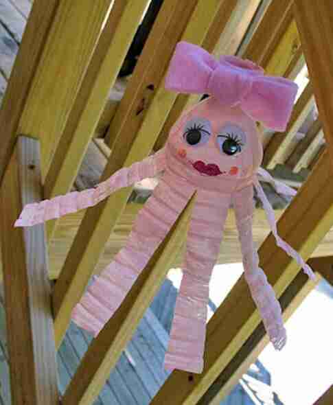 Hanging octopus