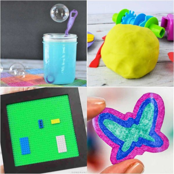 These simple homemade gifts for kids of all ages are easy to make, budget friendly and kid approved. 29 homemade gift ideas for kids they will love. These fun ideas are perfect for Christmas or birthday gifts. #onecrazymom #homemadegiftsforkids #diygiftsforkids
