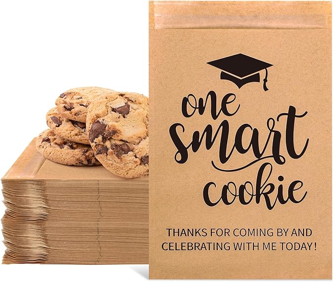 Cookies in treat bags.