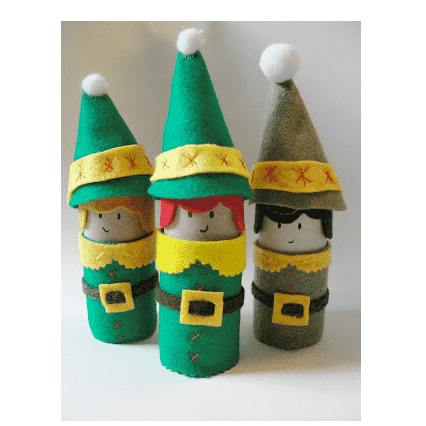3 Christmas Elves