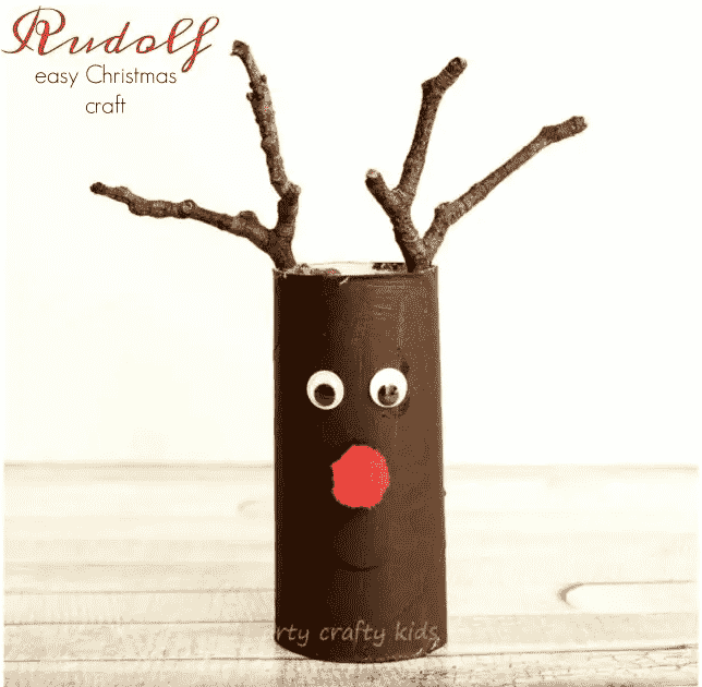 Rudolph the red nose reindeer.
