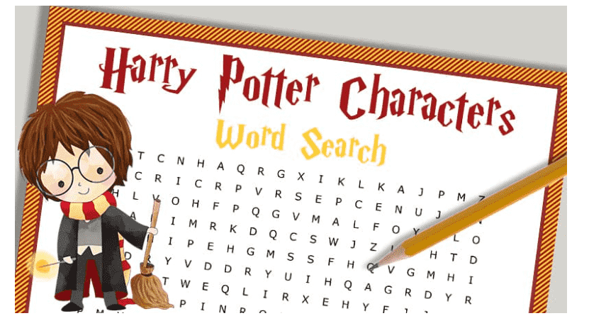 Harry Potter Word Search