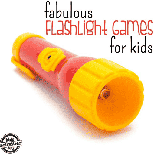 Flashlight ready to use.