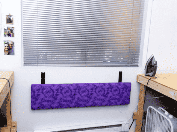 Wall mounted ironing station.