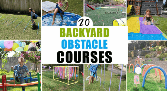 Backyard obstacle courses.