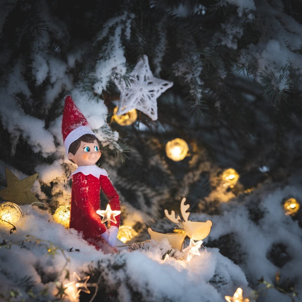 Discover the enchanting world of Elf on the Shelf with these whimsical Elf on the Shelf name ideas. Find the perfect name for your elf. This is a huge list full of Disney names, girl names, boy names and simple and funny names too. These names are the best. #elfontheself #nameideas #christmasideas