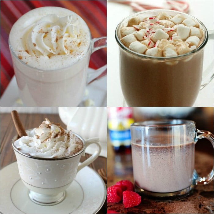 Try these easy hot chocolate recipes for an amazing treat everyone will love this Winter. 20 of the best hot cocoa recipes. You will love these homemade hot chocolate recipes that are made in the crock pot, some with cocoa powder. Learn how to make your own hot chocolate at home! #eatingonadime #hotchocolaterecipes #drinkrecipes #winterrecipes Try these easy hot chocolate recipes for an amazing treat everyone will love this Winter. 20 of the best hot cocoa recipes. You will love these homemade hot chocolate recipes that are made in the crock pot, some with cocoa powder. Learn how to make your own hot chocolate at home! #eatingonadime #hotchocolaterecipes #drinkrecipes #winterrecipes