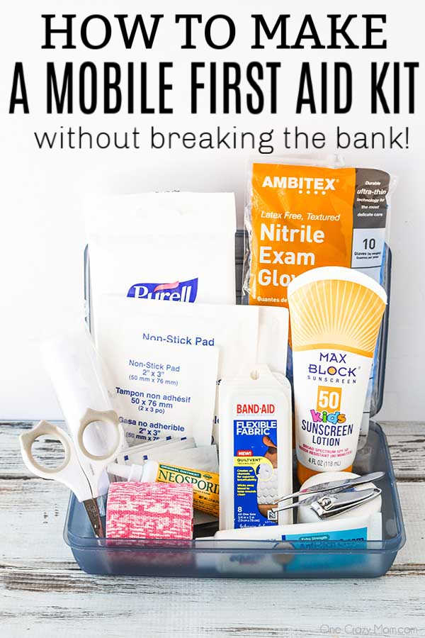 Learn how to make this first aid kit for your car. It is always better to be prepared so make this travel first aid kit today and save time and money. Learn how to make this first aid kit for your car. It is always better to be prepared so make this travel first aid kit today and save time and money.