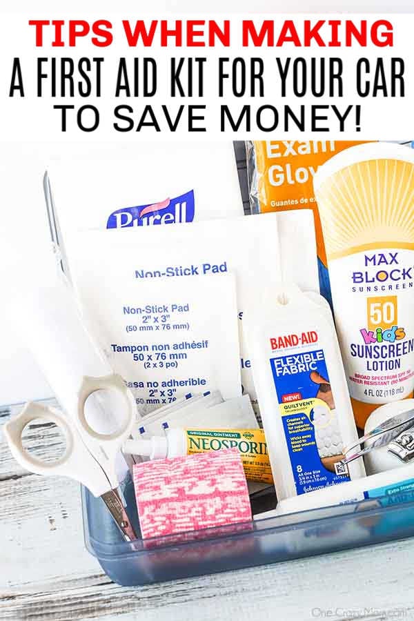 Learn how to make this first aid kit for your car. It is always better to be prepared so make this travel first aid kit today and save time and money. Learn how to make this first aid kit for your car. It is always better to be prepared so make this travel first aid kit today and save time and money.