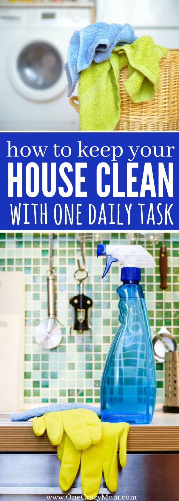 Learn how to keep your house clean with one daily task. No need to spend hours at a time cleaning once you know how to keep house clean and tidy daily. Learn how to keep your house clean with one daily task. No need to spend hours at a time cleaning once you know how to keep house clean and tidy daily.