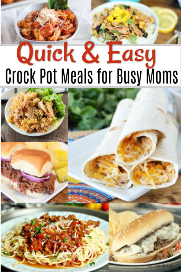 Get dinner on the table with very little effort thanks to these Easy Slow Cooker Meals for busy moms. Find over 20 recipes that are delicious and so easy. Get dinner on the table with very little effort thanks to these Easy Slow Cooker Meals for busy moms. Find over 20 recipes that are delicious and so easy.