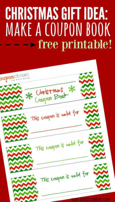 Give the gift of thoughtfulness with a free Christmas coupon book printable. Homemade Christmas coupons are perfect for those on your list that have it all. Give the gift of thoughtfulness with a free Christmas coupon book printable. Homemade Christmas coupons are perfect for those on your list that have it all.