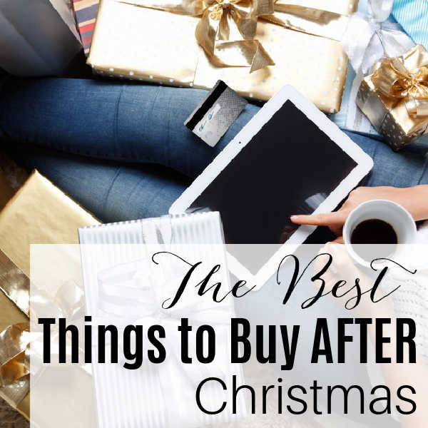 Here are the best 10 items to look for in the day after Christmas sales to save the most money. No just Christmas decorations! Check out these things that you’ll want to wait until AFTER Christmas to buy! #onecrazymom #afterchristmas #sales #moneysaving