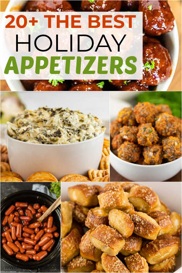 Try one of these easy holiday appetizers this year. Your family will love snacking on one of these easy holiday appetizers while they enjoy holiday family time. These appetizer recipes are easy to make ahead and perfect for Christmas, Thanksgiving, Easter and even the 4th of July. These simple appetizers are crowd pleasers and easy to make too. #onecrazymom #appetizerrecipes #holidays #holidayfood